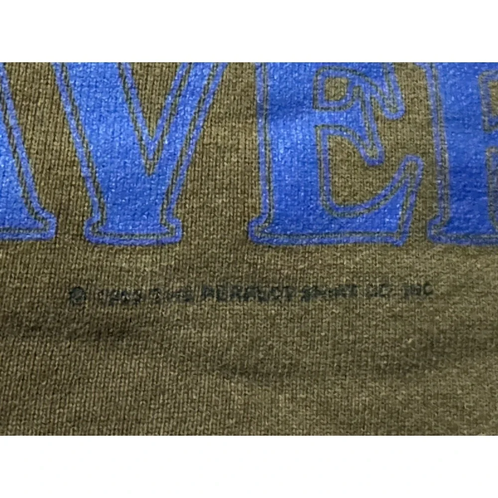 Vintage 1994 Delta Stephen's Tavern print sweatshirt made in USA Small Brown